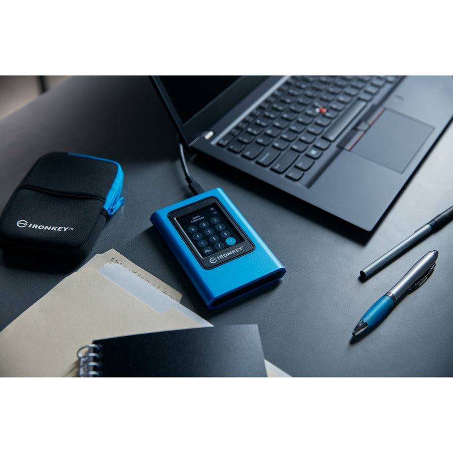 Kingston Vault Privacy 80 IKVP80ES/480G 480 GB Portable Solid State Drive - External IKVP80ES/480G