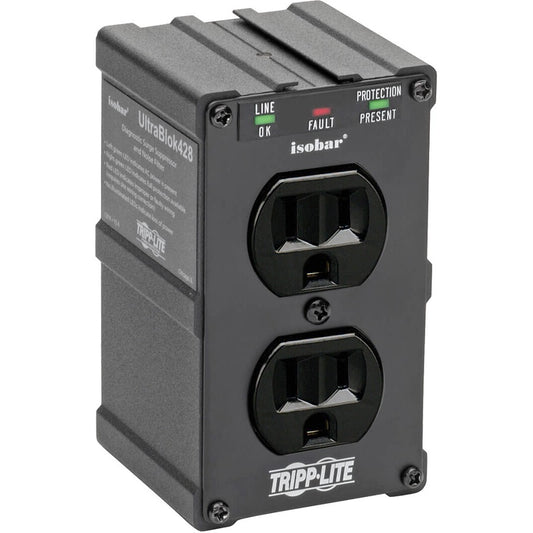 Tripp Lite Isobar ULTRABLOK Premium 2-Outlets Surge Suppressor ULTRABLOK