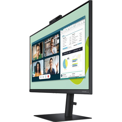 Samsung Professional S24A400VEN 24" Webcam Full HD LCD Monitor - 16:9 - Black LS24A400VENXZA