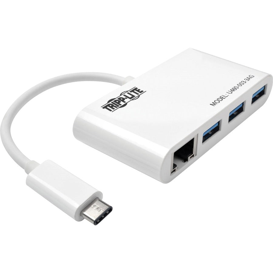 Tripp Lite U460-003-3AG 3-Port USB 3.1 Gen 1 Portable Hub U460-003-3AG