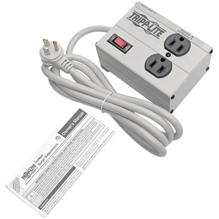 Tripp Lite ISOBAR2-6 Surge Suppressor IBAR2-6D