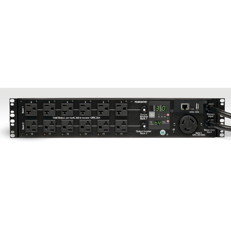 Tripp Lite Switched PDUMH30ATNET 25-Outlets PDU PDUMH30ATNET