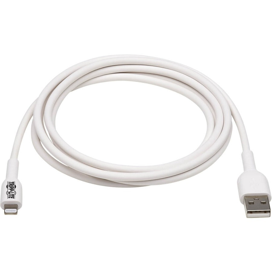 Tripp Lite Safe-IT M100AB-02M-WH Lightning/USB Data Transfer Cable M100AB-02M-WH