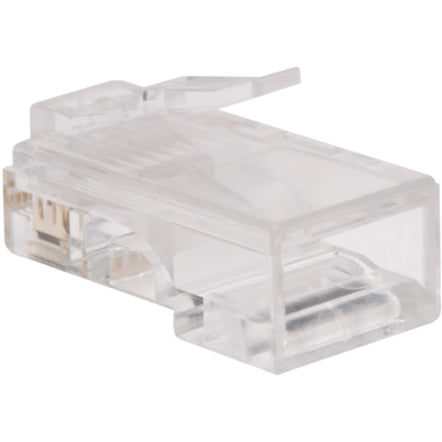 Tripp Lite N030-100-FL 100-Pack of RJ45 Plugs for Flat Solid / Stranded Conductor Cable N030-100-FL