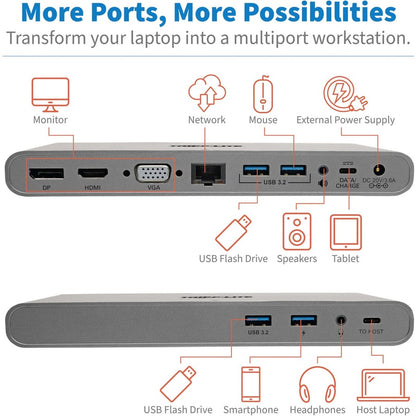 Tripp Lite U442-DOCK4-S Docking Station U442-DOCK4-S