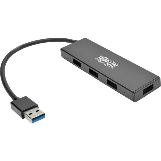 Tripp Lite U360-004-SLIM 4-Port Ultra-Slim Portable USB 3.0 SuperSpeed Hub U360-004-SLIM