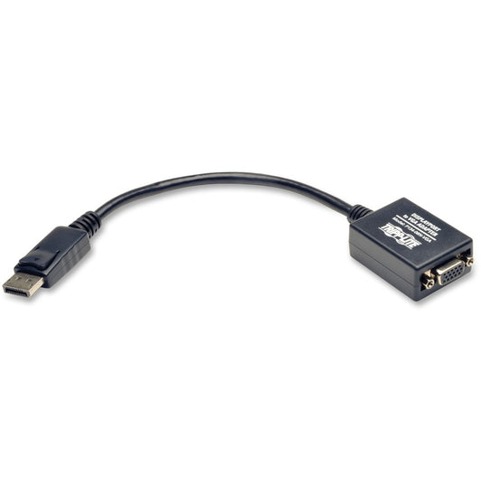 Tripp Lite 6in DisplayPort to VGA Adapter Active Converter DP to VGA M/F 6" P134-06N-VGA