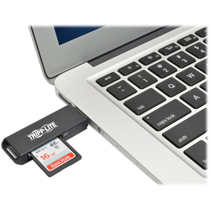 Tripp Lite USB 3.0 SuperSpeed SD/Micro SD Memory Card Media Reader U352-000-SD