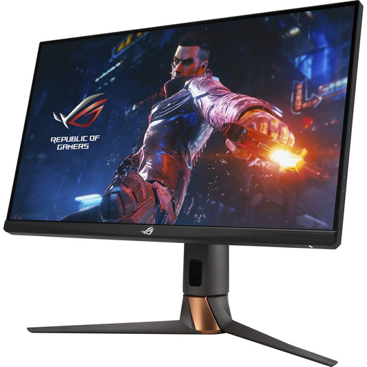 Moniteur de jeu ASUS ROG Swift 27" 1440P (PG279QM) - QHD (2560 x 1440), IPS rapide, 240 Hz, 1 ms, G-SYNC, analyseur de latence NVIDIA Reflex, DisplayHDR400, Eye Care, HDMI, DisplayPort, USB, hauteur réglable PG279QM