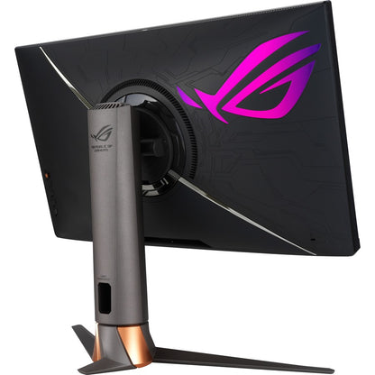 Moniteur de jeu ASUS ROG Swift 27" 1440P (PG279QM) - QHD (2560 x 1440), IPS rapide, 240 Hz, 1 ms, G-SYNC, analyseur de latence NVIDIA Reflex, DisplayHDR400, Eye Care, HDMI, DisplayPort, USB, hauteur réglable PG279QM