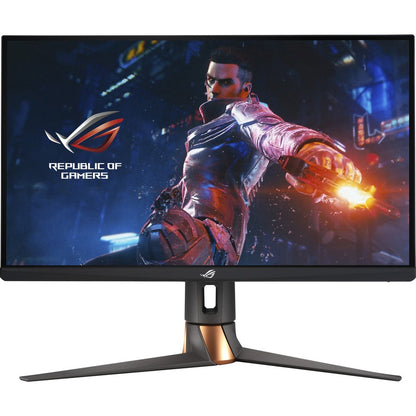 Moniteur de jeu ASUS ROG Swift 27" 1440P (PG279QM) - QHD (2560 x 1440), IPS rapide, 240 Hz, 1 ms, G-SYNC, analyseur de latence NVIDIA Reflex, DisplayHDR400, Eye Care, HDMI, DisplayPort, USB, hauteur réglable PG279QM