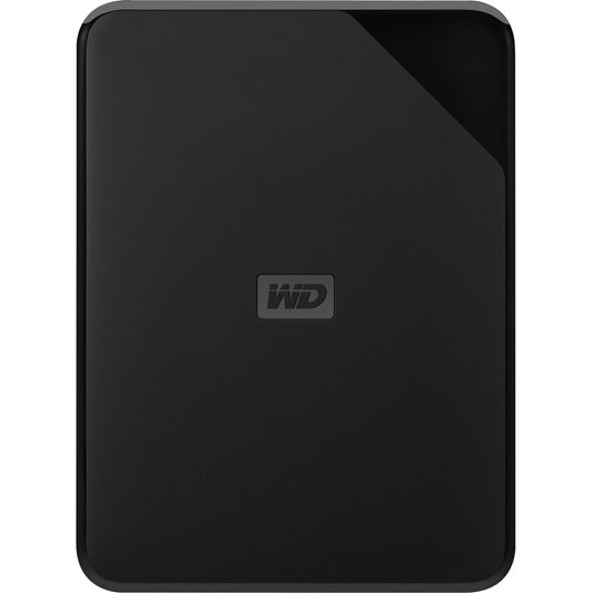 WD Elements SE WDBJRT0040BBK-WESN 4 TB Portable Hard Drive - 2.5" External - Black WDBJRT0040BBK-WESN