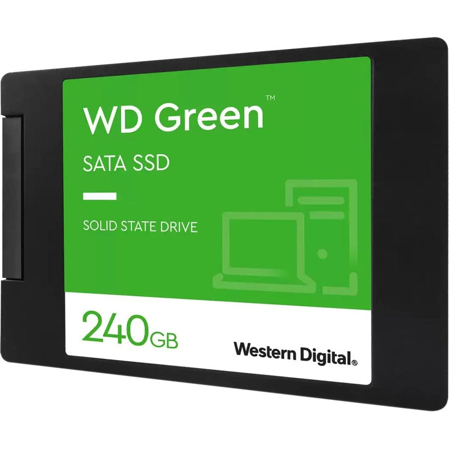 WD Green WDS240G3G0A 240 GB Solid State Drive - 2.5" Internal - SATA (SATA/600) WDS240G3G0A