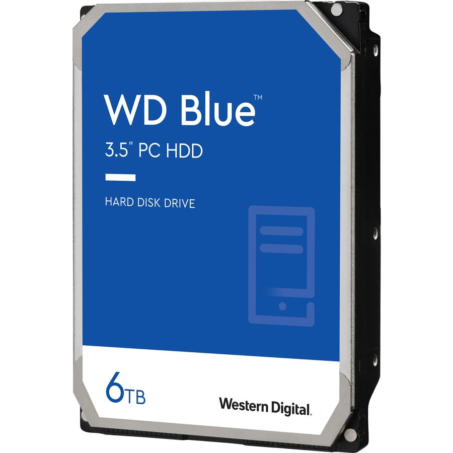 WD Blue WD60EZAZ 6 TB Hard Drive - 3.5" Internal - SATA (SATA/600) WD60EZAZ