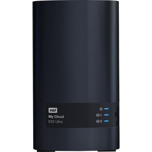 WDBVBZ0120JCH-NESN WD 12TB My Cloud EX2 Ultra Network Attached Storage - NAS - WDBVBZ0120JCH-NESN WDBVBZ0120JCH-NESN