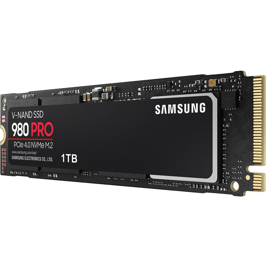 Samsung 980 PRO MZ-V8P1T0B/AM 1 TB Solid State Drive - M.2 2280 Internal - PCI Express NVMe (PCI Express NVMe 4.0 x4) MZ-V8P1T0B/AM