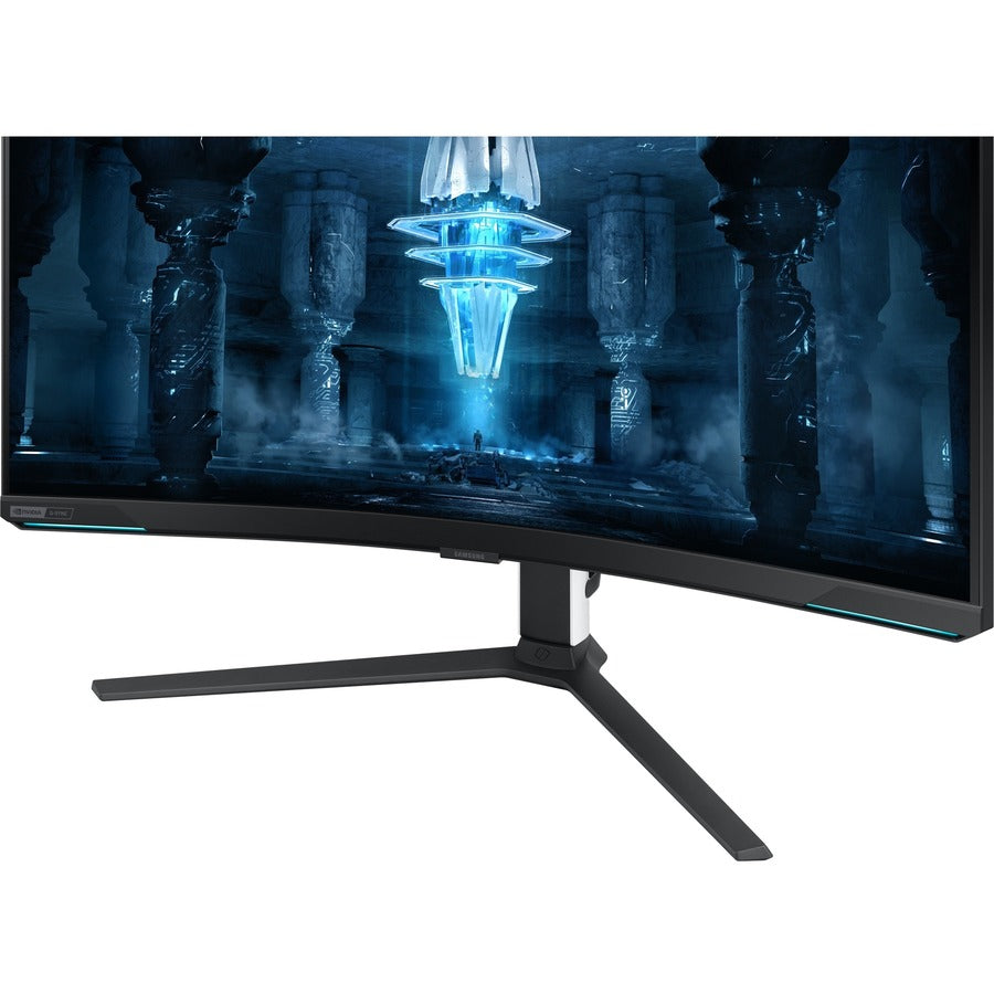 Samsung Odyssey Neo G8 S32BG852NN 32" 4K UHD Curved Screen Quantum Mini LED Gaming LCD Monitor - 16:9 - White, Black LS32BG852NNXGO