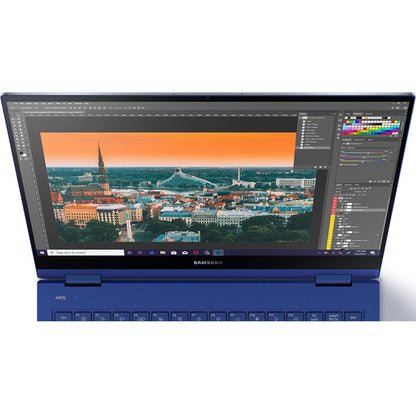 Samsung Galaxy Book Flex NP930QCG-K02CA 13.3" Touchscreen Convertible 2 in 1 Notebook - Full HD - 1920 x 1080 - Intel Core i7 10th Gen i7-1065G7 1.30 GHz - 8 GB Total RAM - 512 GB SSD - Royal Blue NP930QCG-K02CA