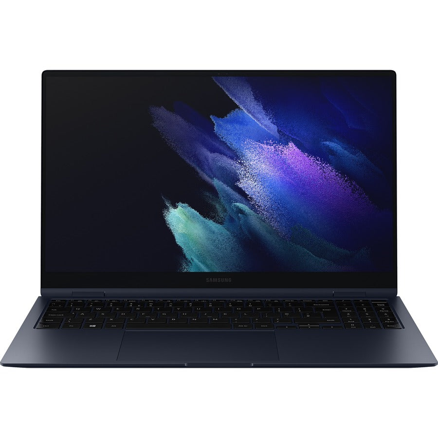 Samsung Galaxy Book Pro 360 NP950QDB-KB2CA 15.6" Touchscreen Convertible 2 in 1 Notebook - Full HD - 1920 x 1080 - Intel Core i7 11th Gen i7-1165G7 Quad-core (4 Core) 2.80 GHz - 8 GB Total RAM - 512 GB SSD - Navy Blue NP950QDB-KB2CA