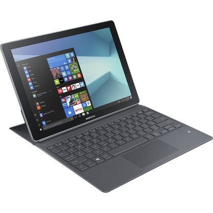 Samsung Galaxy Book SM-W723 12" Touchscreen Detachable 2 in 1 Notebook - 2160 x 1440 - Intel Core i5 7th Gen Dual-core (2 Core) 2.50 GHz - 8 GB Total RAM - 256 GB SSD - Silver SM-W723NZKAXAC