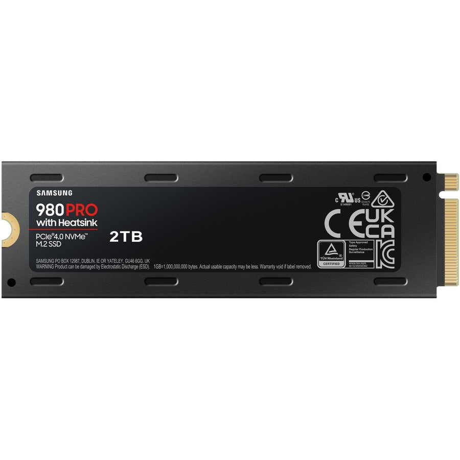 Samsung 980 PRO MZ-V8P1T0CW 1 TB Solid State Drive - M.2 2280 Internal - PCI Express NVMe (PCI Express NVMe 4.0 x4) MZ-V8P1T0CW