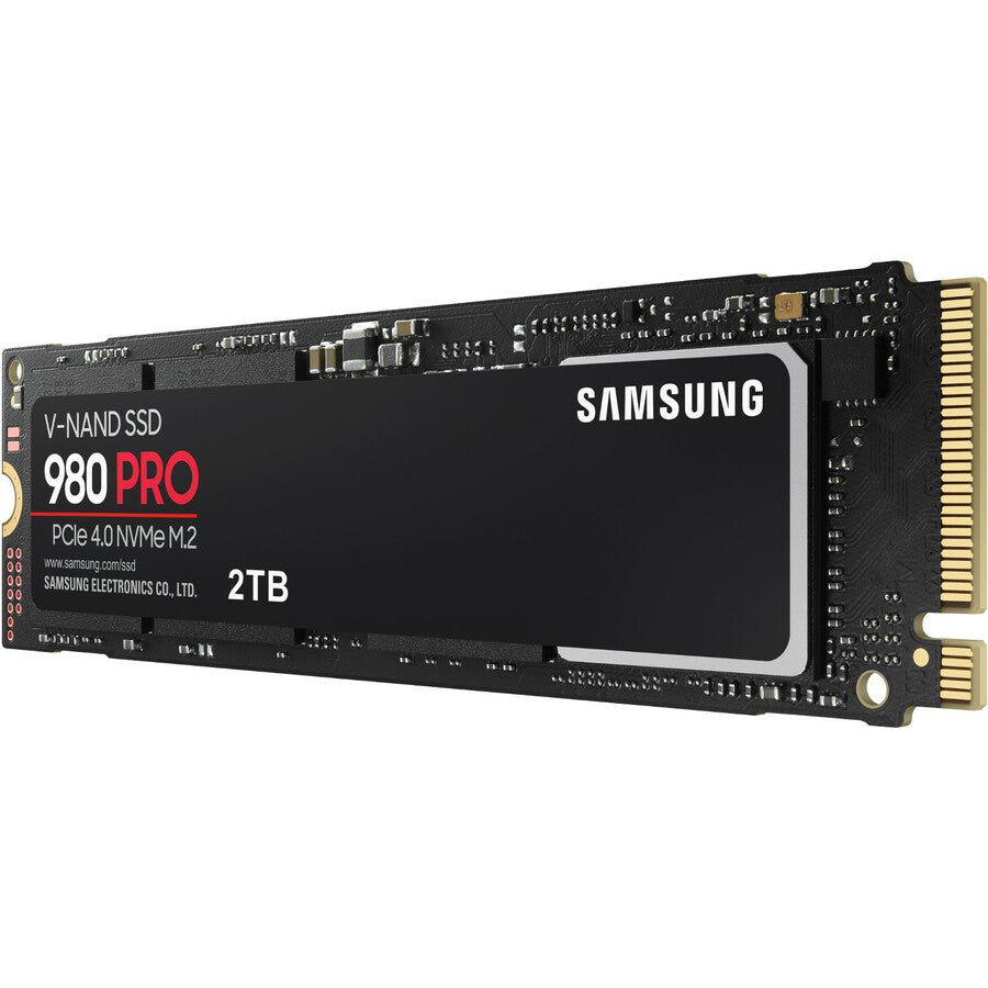 Samsung 980 PRO MZ-V8P2T0B/AM 2 TB Solid State Drive - M.2 2280 Internal - PCI Express NVMe (PCI Express NVMe 4.0 x4) MZ-V8P2T0B/AM