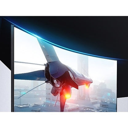 Samsung Odyssey G7 C32G75TQSN 31.5" WQHD Curved Screen Quantum Dot LED Gaming LCD Monitor - 16:9 - Black LC32G75TQSNXZA