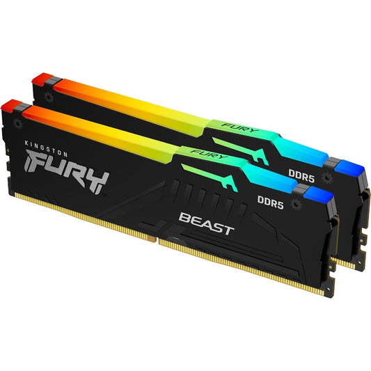 Kingston FURY Beast 16GB (2 x 8GB) DDR5 SDRAM Memory Kit KF556C36BBEAK2-16