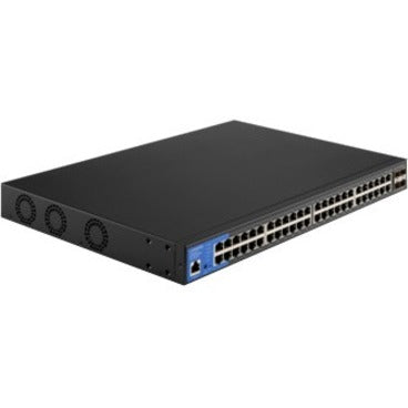 Linksys 48-Port Managed Gigabit PoE+ Switch with 4 10G SFP+ Uplinks LGS352MPC