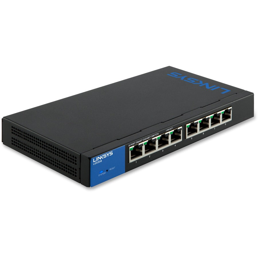 Linksys 8-Port Smart Gigabit Switch LGS308