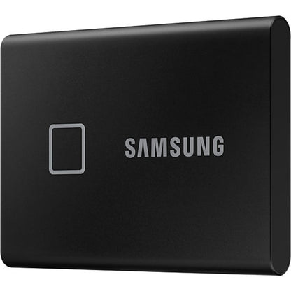 Samsung T7 MU-PC1T0K/WW 1 TB Portable Solid State Drive - External - PCI Express NVMe - Black MU-PC1T0K/WW