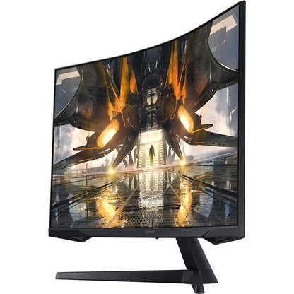 Samsung Odyssey G5 S27AG550EN 27" WQHD Curved Screen LED Gaming LCD Monitor - 16:9 - Black LS27AG550ENXZA