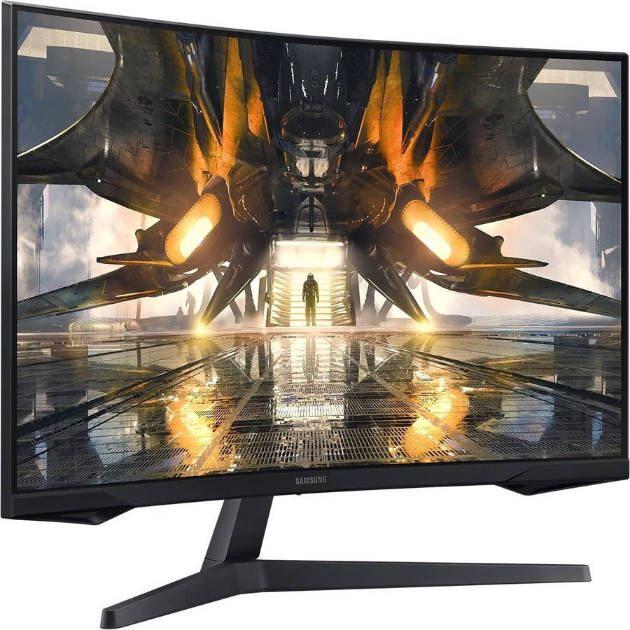 Samsung Odyssey G5 S27AG550EN 27" WQHD Curved Screen LED Gaming LCD Monitor - 16:9 - Black LS27AG550ENXZA