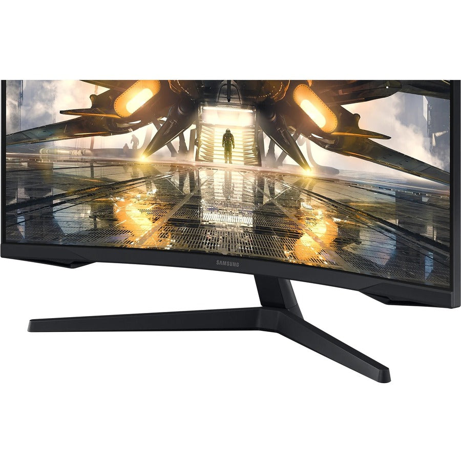 Samsung Odyssey G5 S27AG550EN 27" WQHD Curved Screen LED Gaming LCD Monitor - 16:9 - Black LS27AG550ENXZA