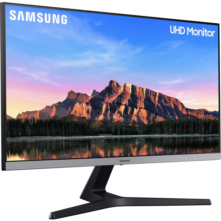 Samsung U28R550UQN 28" 4K UHD LCD Monitor - 16:9 - Dark Blue Gray LU28R550UQNXZA