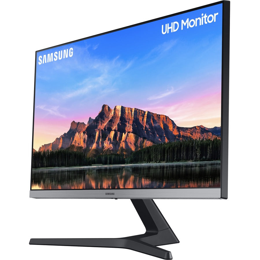 Samsung U28R550UQN 28" 4K UHD LCD Monitor - 16:9 - Dark Blue Gray LU28R550UQNXZA