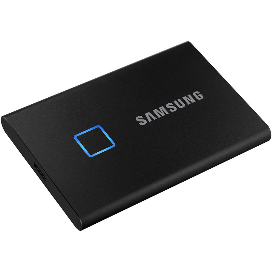 Samsung T7 MU-PC2T0K/WW 2 TB Portable Solid State Drive - External - PCI Express NVMe - Black MU-PC2T0K/WW