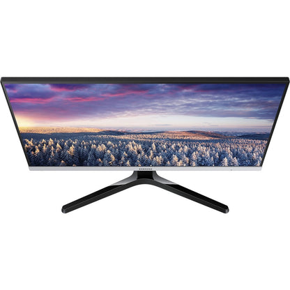 Samsung Essential S24R35AFHN 23.8" Full HD LCD Monitor - 16:9 - Black, Dark Blue Gray LS24R35AFHNXZA