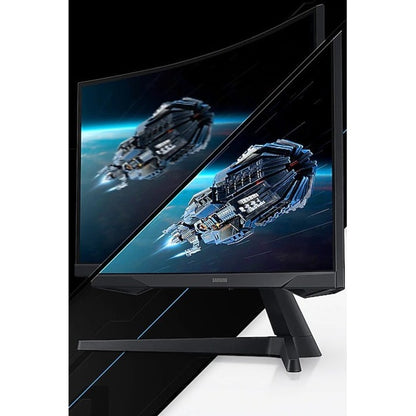 Samsung Odyssey G5 C34G55TWWN 34" UW-QHD Curved Screen LED Gaming LCD Monitor - 21:9 - Black LC34G55TWWNXZA