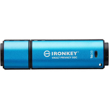 Kingston Vault Privacy 50 Series 16GB USB 3.2 (Gen 1) Type C Flash Drive IKVP50C/16GB