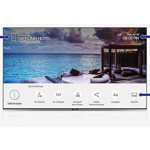 Samsung HQ50A/NJ690W HG32NJ690WF 32" Smart LED-LCD TV - HDTV - Black HG32NJ690WFXZA