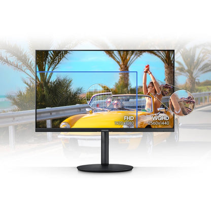 Samsung 2020 27" WQHD Gaming LCD Monitor - 16:9 - Black LF27T700QQNXZA