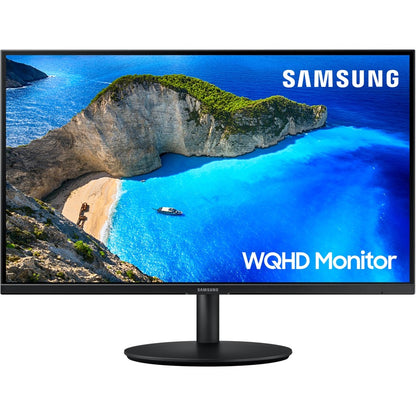 Samsung 2020 27" WQHD Gaming LCD Monitor - 16:9 - Black LF27T700QQNXZA