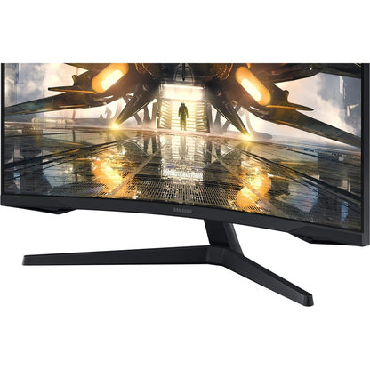 Samsung Odyssey G5 S32AG550EN 32" WQHD Curved Screen Gaming LCD Monitor - 16:9 - Black LS32AG550ENXZA