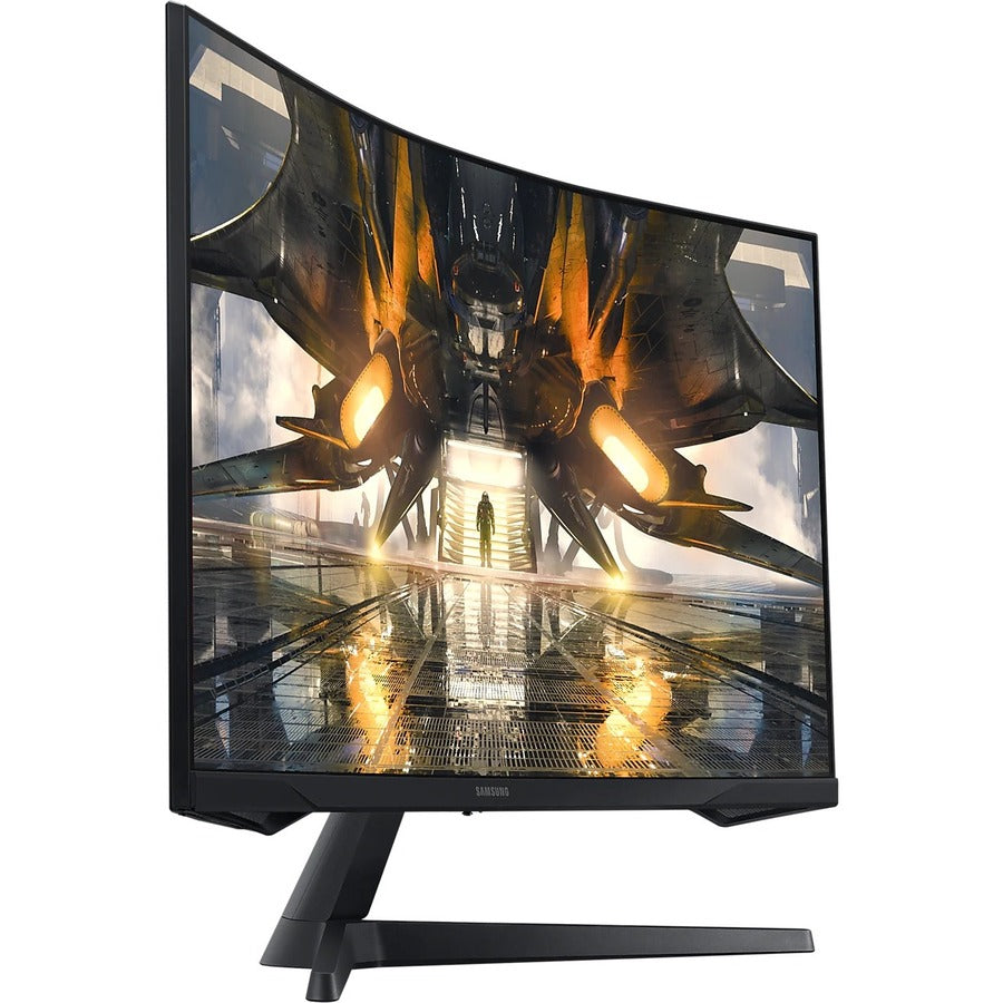 Samsung Odyssey G5 S32AG550EN 32" WQHD Curved Screen Gaming LCD Monitor - 16:9 - Black LS32AG550ENXZA