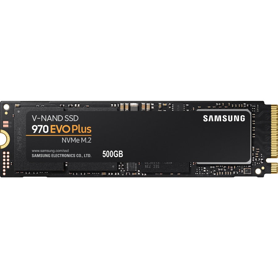 Samsung 970 EVO Plus MZ-V7S500B/AM 500 GB Solid State Drive - M.2 Internal - PCI Express NVMe (PCI Express NVMe 3.0 x4) MZ-V7S500B/AM