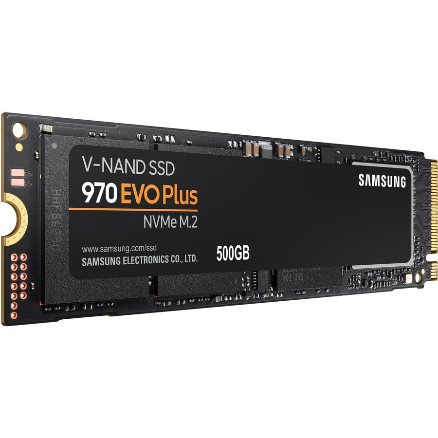 Samsung 970 EVO Plus MZ-V7S500B/AM 500 GB Solid State Drive - M.2 Internal - PCI Express NVMe (PCI Express NVMe 3.0 x4) MZ-V7S500B/AM