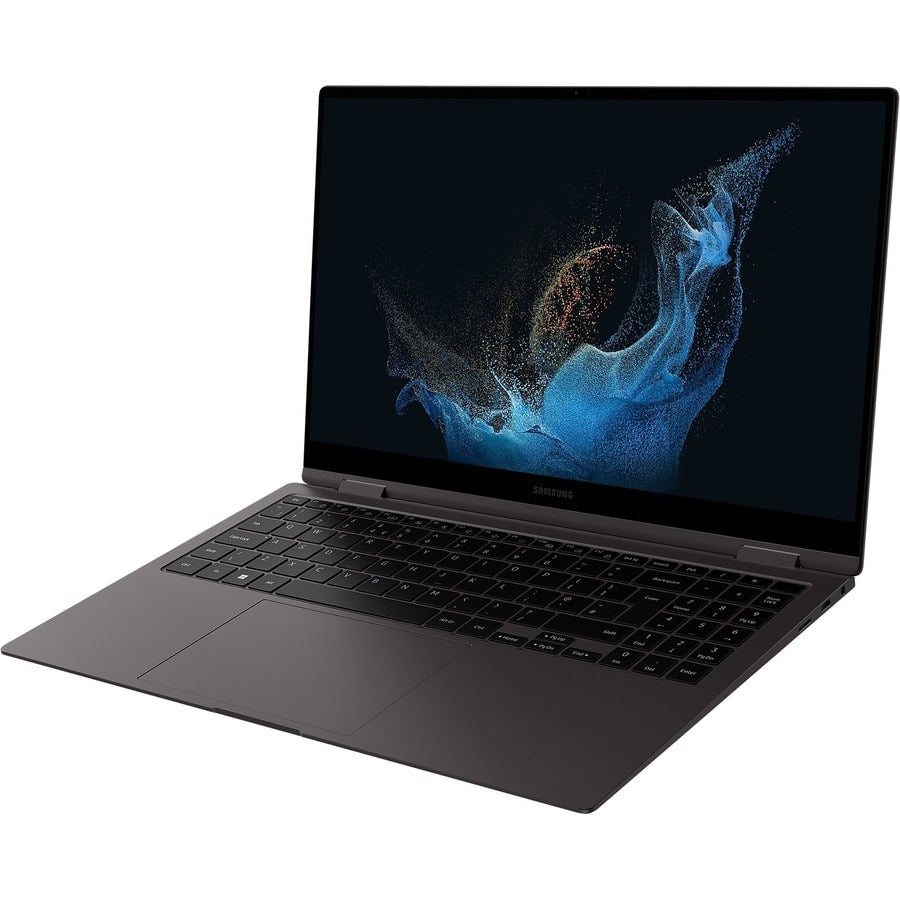 Samsung Galaxy Book2 Pro 360 NP950QED-KA2CA 15.6" Touchscreen Convertible 2 in 1 Notebook - Intel Core i5 - Intel Evo Platform - 16 GB Total RAM - 512 GB SSD - Graphite NP950QED-KA2CA