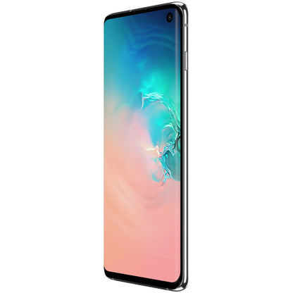 Samsung Galaxy S10 SM-G973W 128 GB Smartphone - 6.1" Dynamic AMOLED QHD+ 3040 x 1440 - Prism White SM-G973WZWAXAC