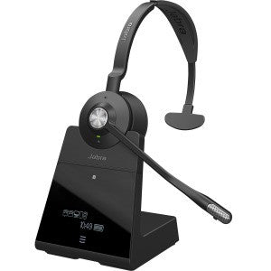 Jabra Engage Series GSA9556-583-125 - Mono - Wireless - Bluetooth/DECT - 492.1 ft - 40 Hz - 16 kHz - Over-the-head - Monaural - Supra-aural - Condenser, Electret, Uni-directional, MEMS Technology MicrophoneTAA Compliant